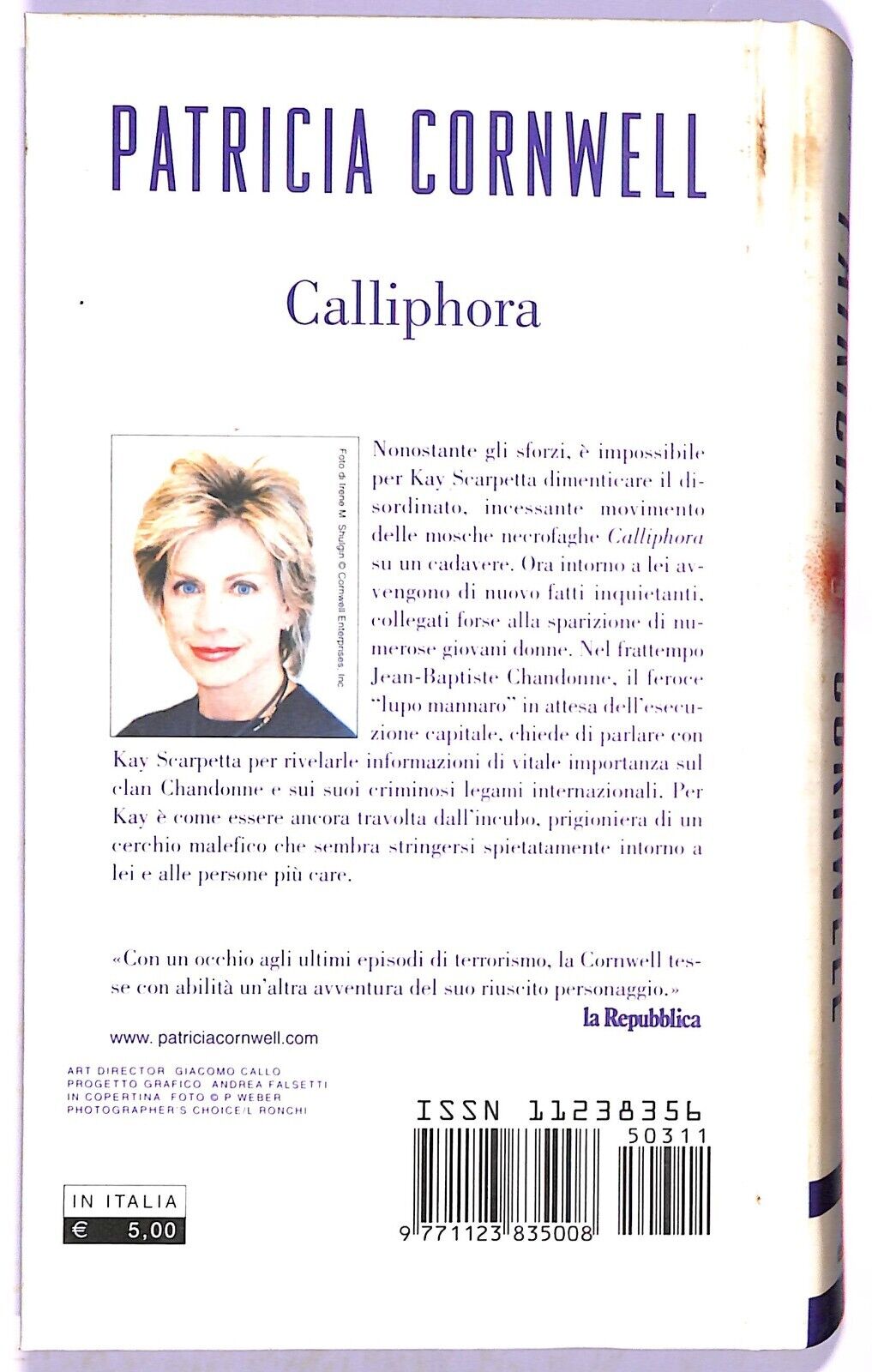 EBOND Patricia Cornwell - Calliphora Libro LI003565