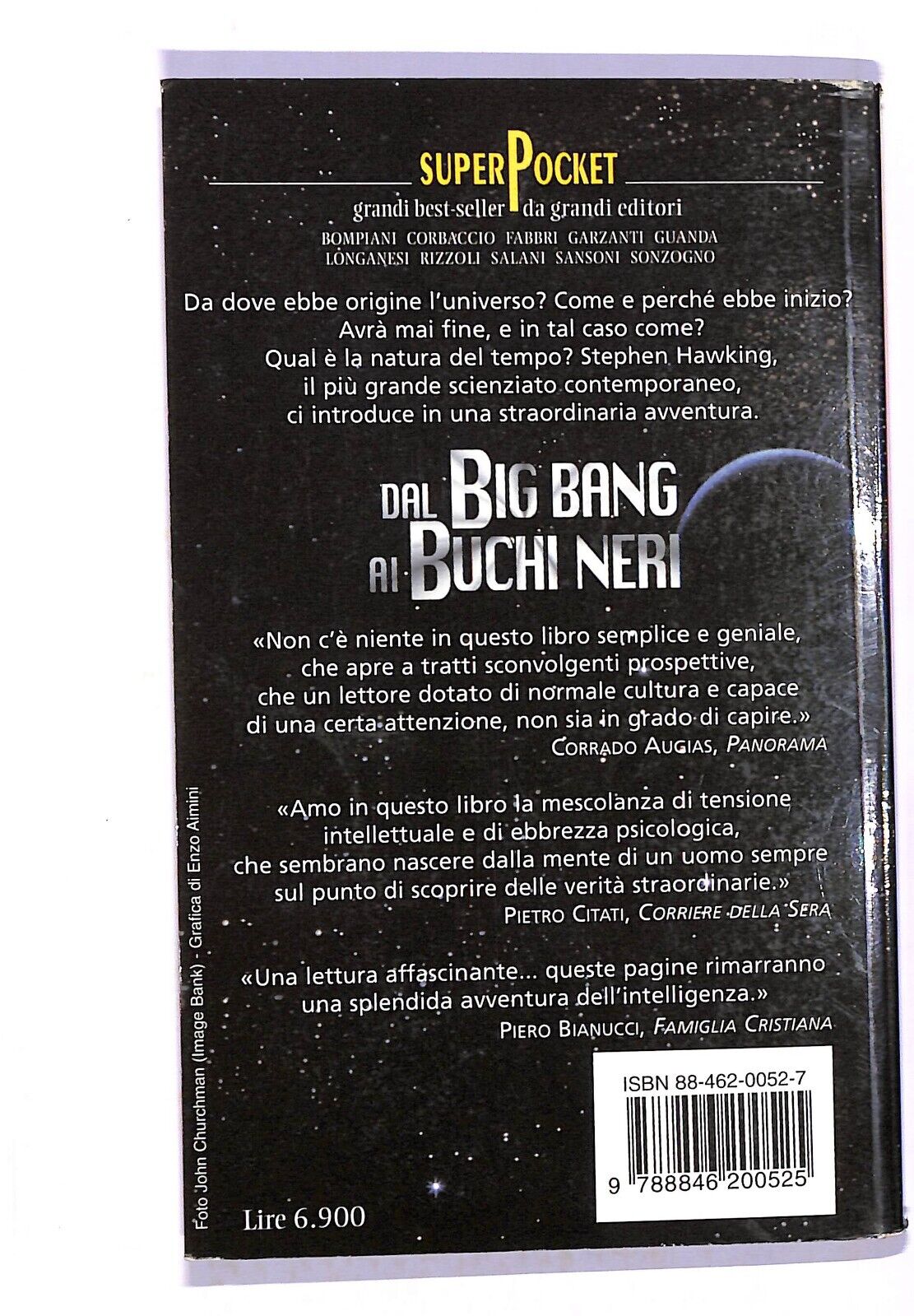 EBOND Dal Big Bang Ai Buchi Neri Breve Storia Del Tempo Libro LI003759