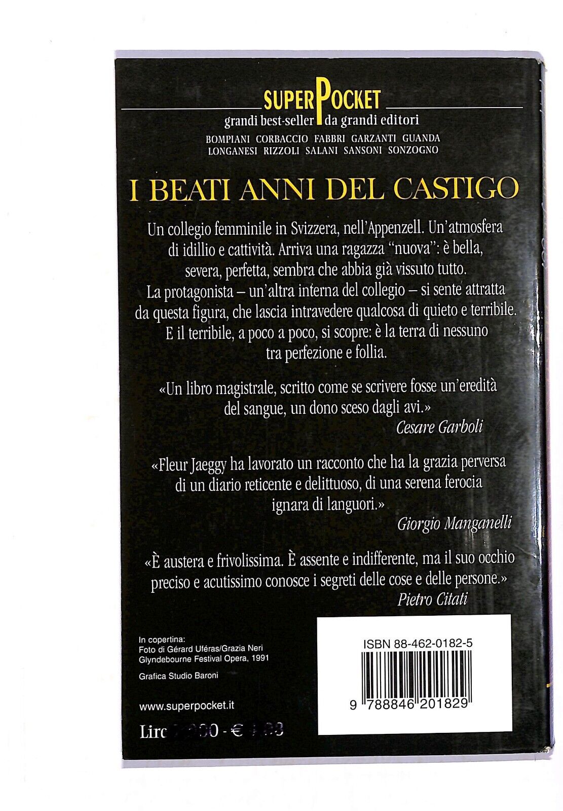EBOND I Beati Anni Del Castigo Fleur Jaeggy Libro LI003800