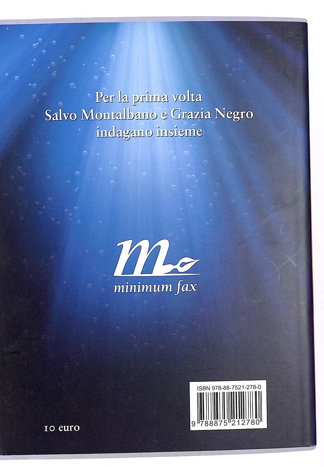 EBOND Acqua In Bocca Andrea Camilleri Libro LI003808