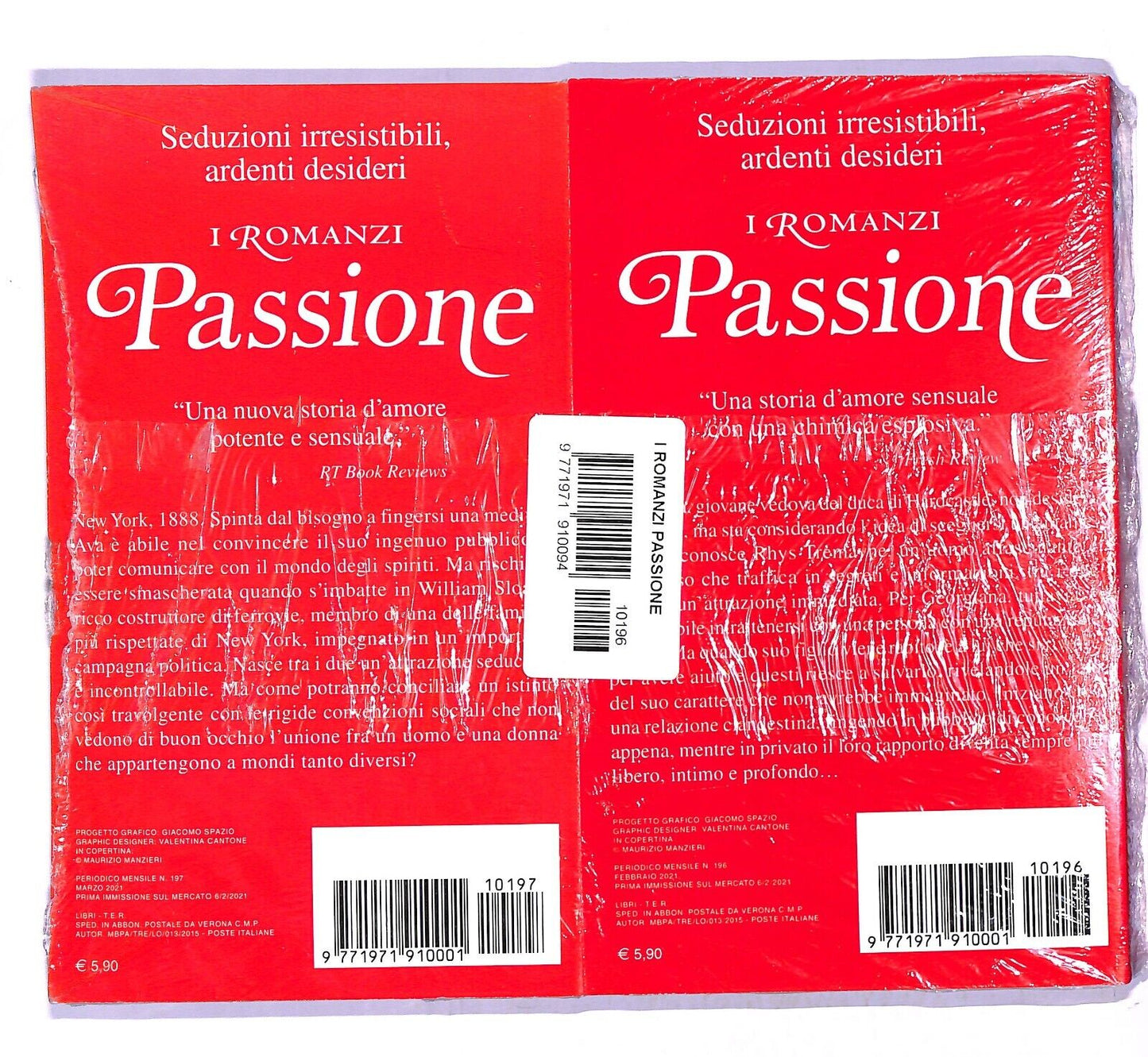 EBOND Due Romanzi Passione Duchessa e Amante Il Barone Libro LI003953