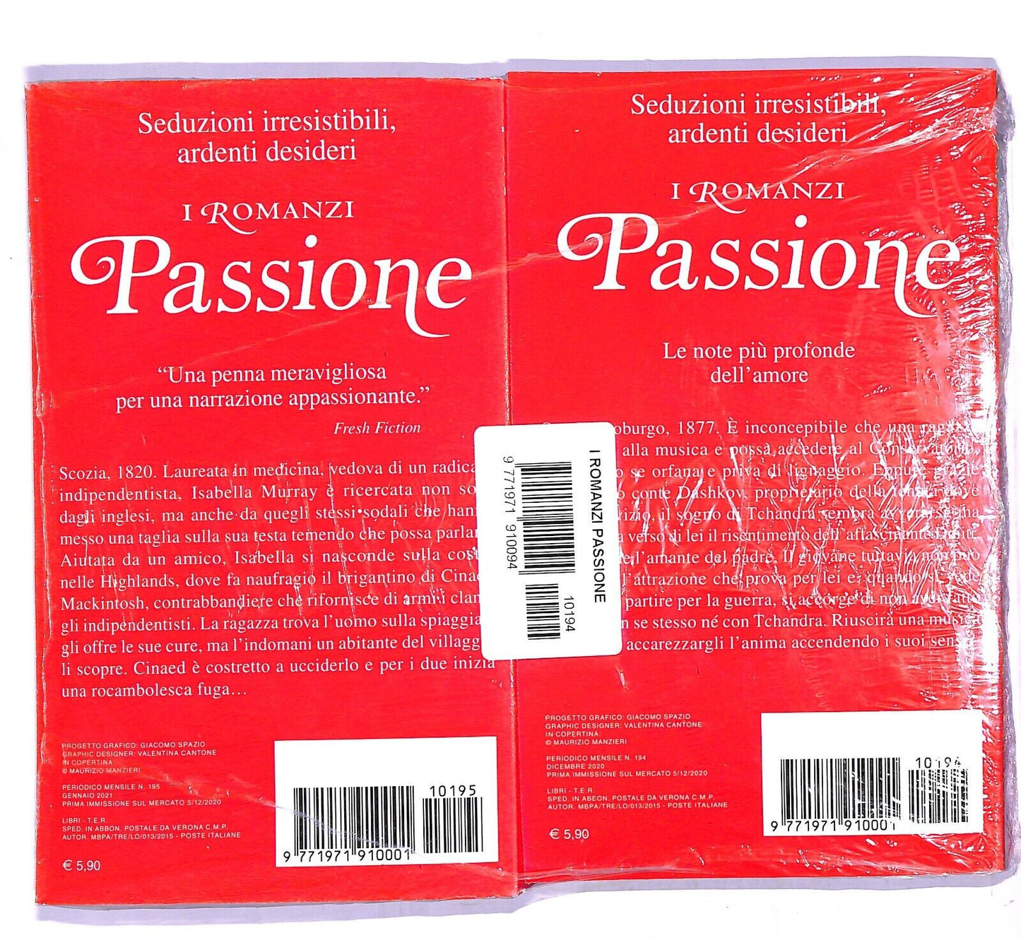 EBOND Due Romanzi Passione Come Una Sinfonia Trappole e Passioni Libro LI003954