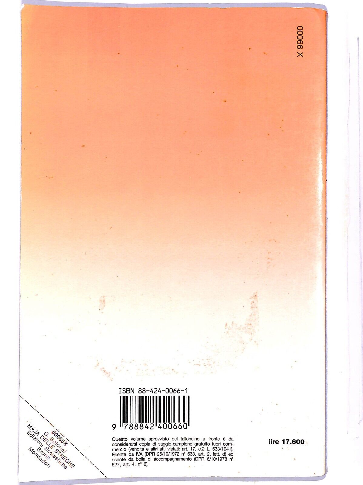 EBOND Giuliana Boldrini Maja Delle Streghe Libro LI003958