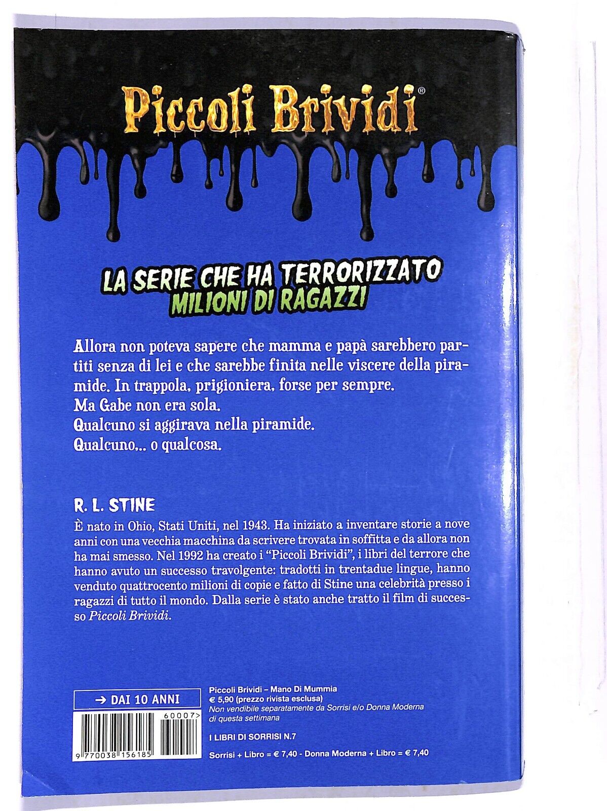 EBOND Piccoli Brividi Mano Di Mummia R.L.Stine Libro LI003963