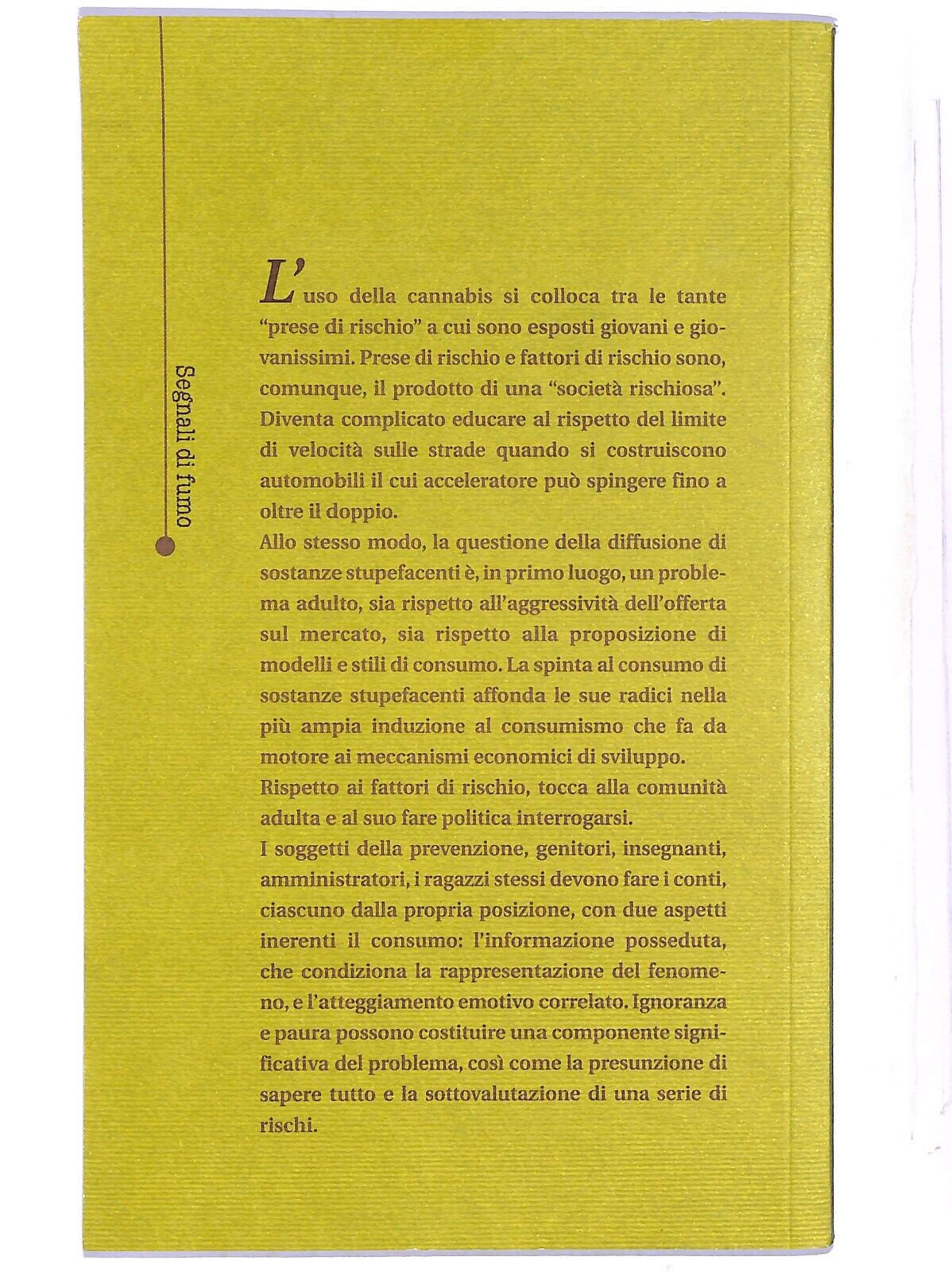 EBOND Segnali Di Fumo Ludovico Grasso Leopoldo Grosso Libro LI003966