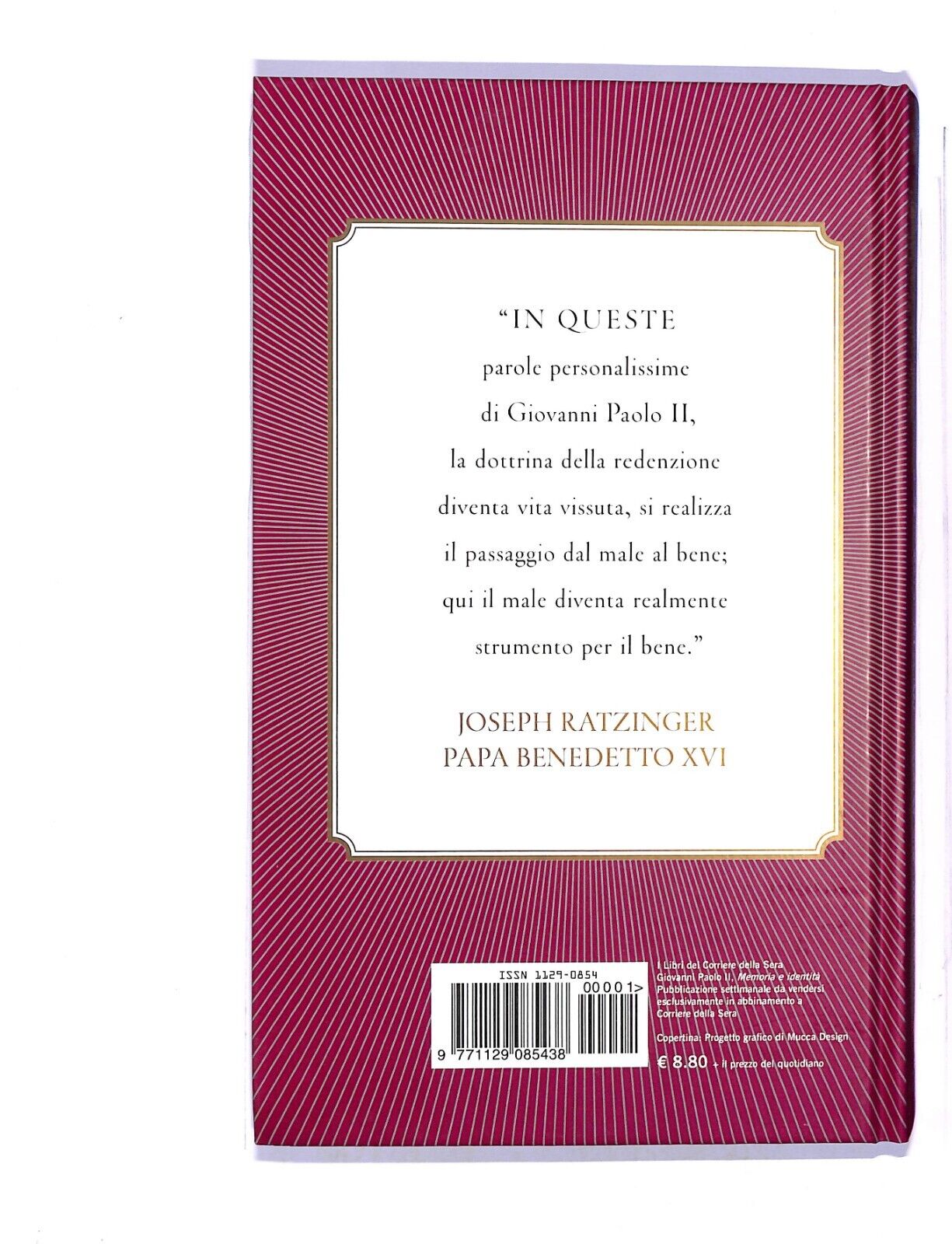 EBOND Giovanni Paolo Ii Memoria e Identita Libro LI004202