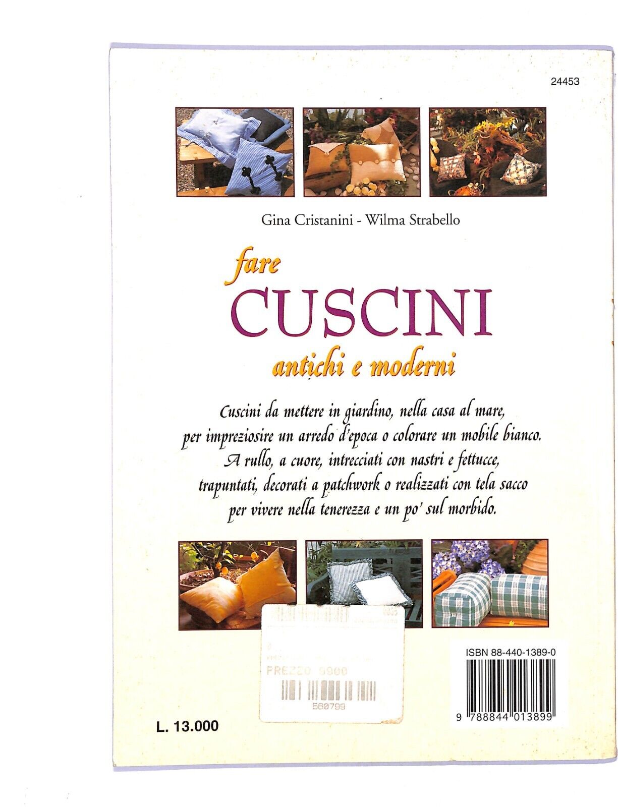 EBOND Fare Cuscini Antichi e Moderni Libro LI004254