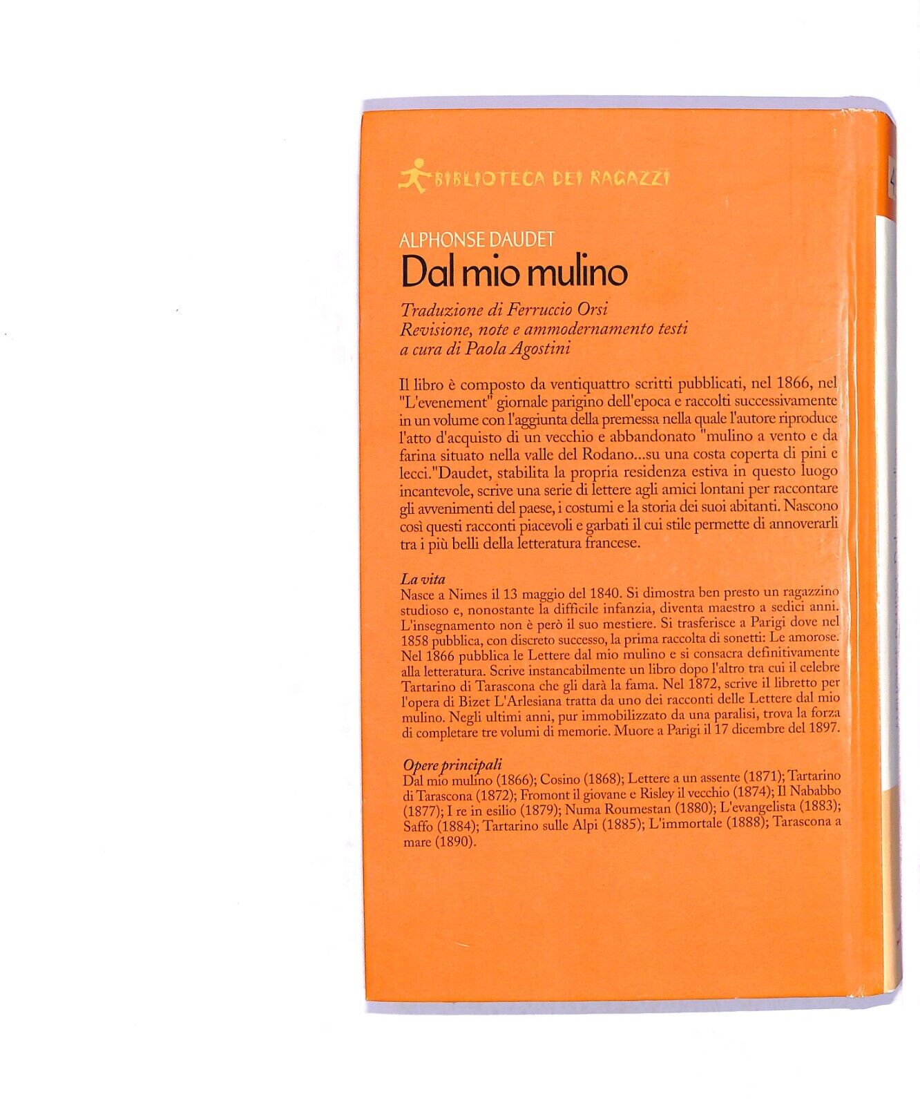 EBOND Dal Mio Mulino Alphonse Daudet Libro LI004418