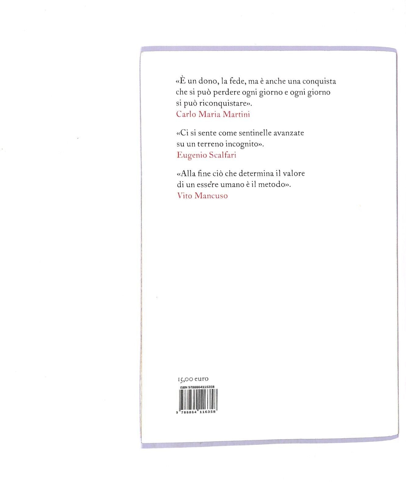 EBOND Eugenio Scalfari Conversazioni Con Carlo Maria Martini Libro LI004512