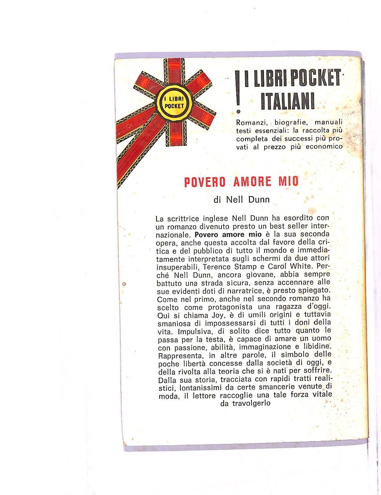 EBOND Povero Amore Mio Di Nell DunnLi00515 Libro LI005115