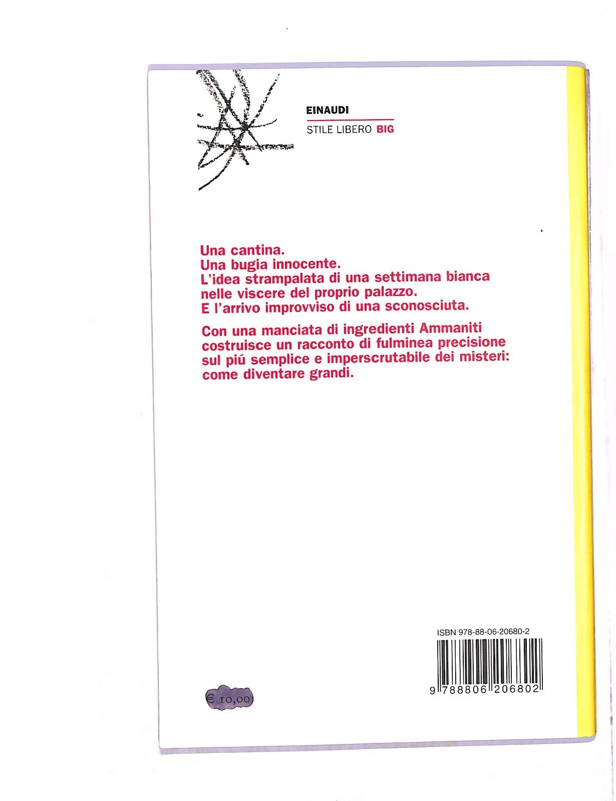 EBOND Io e Te Niccolo Ammaniti Libro LI005154