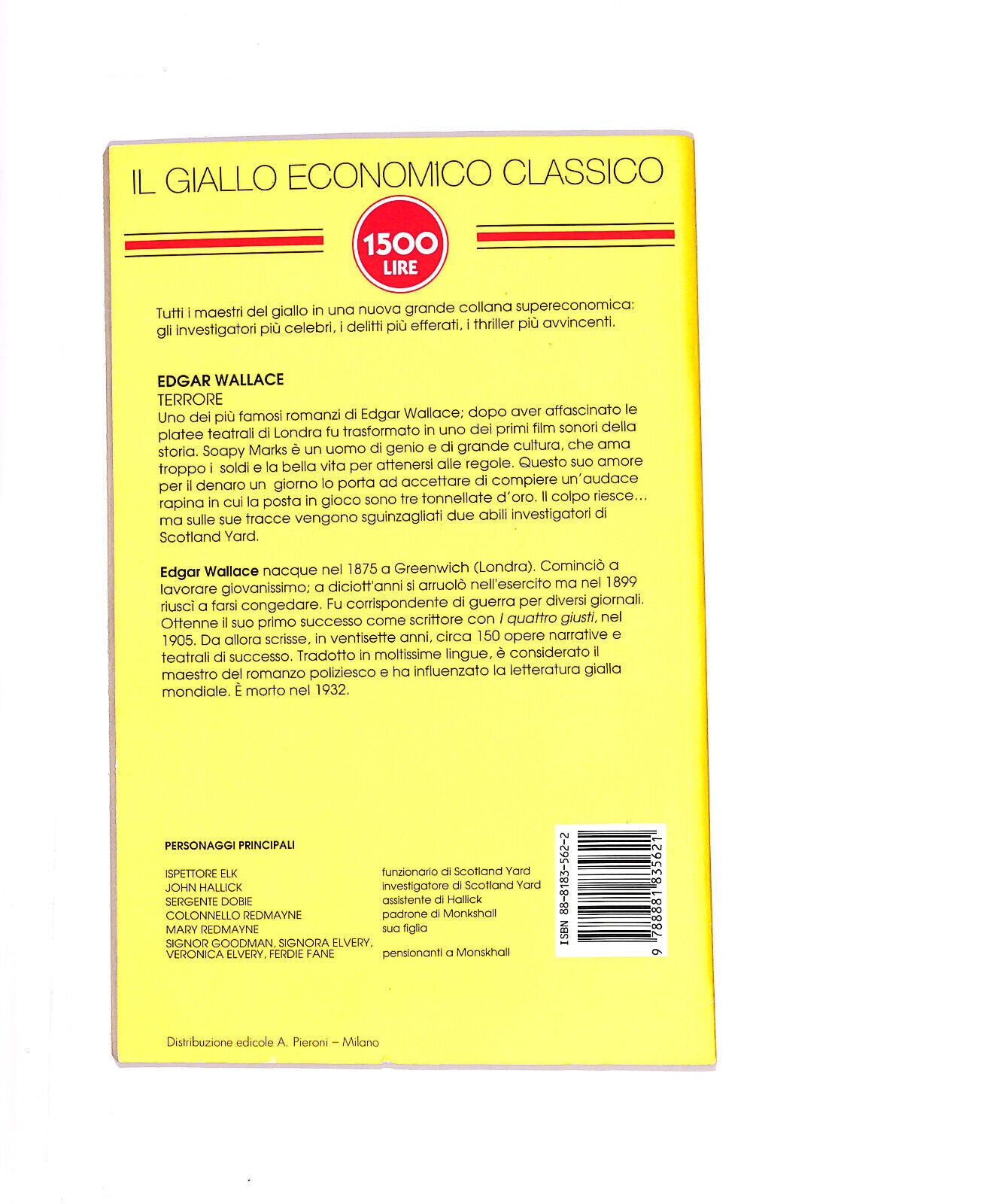 EBOND Terrore Libro LI005302