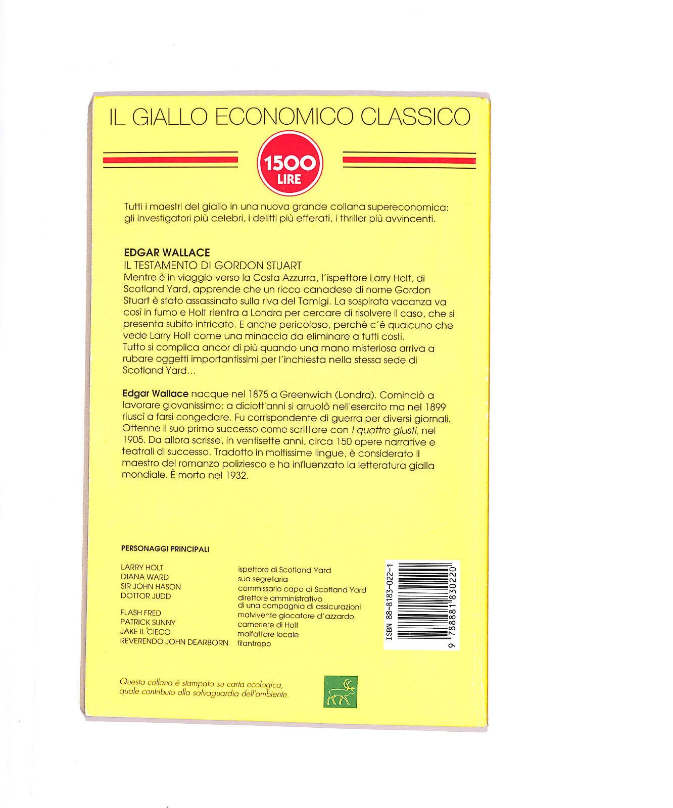 EBOND Il Testamento Di Gordon Stuart Libro LI005304