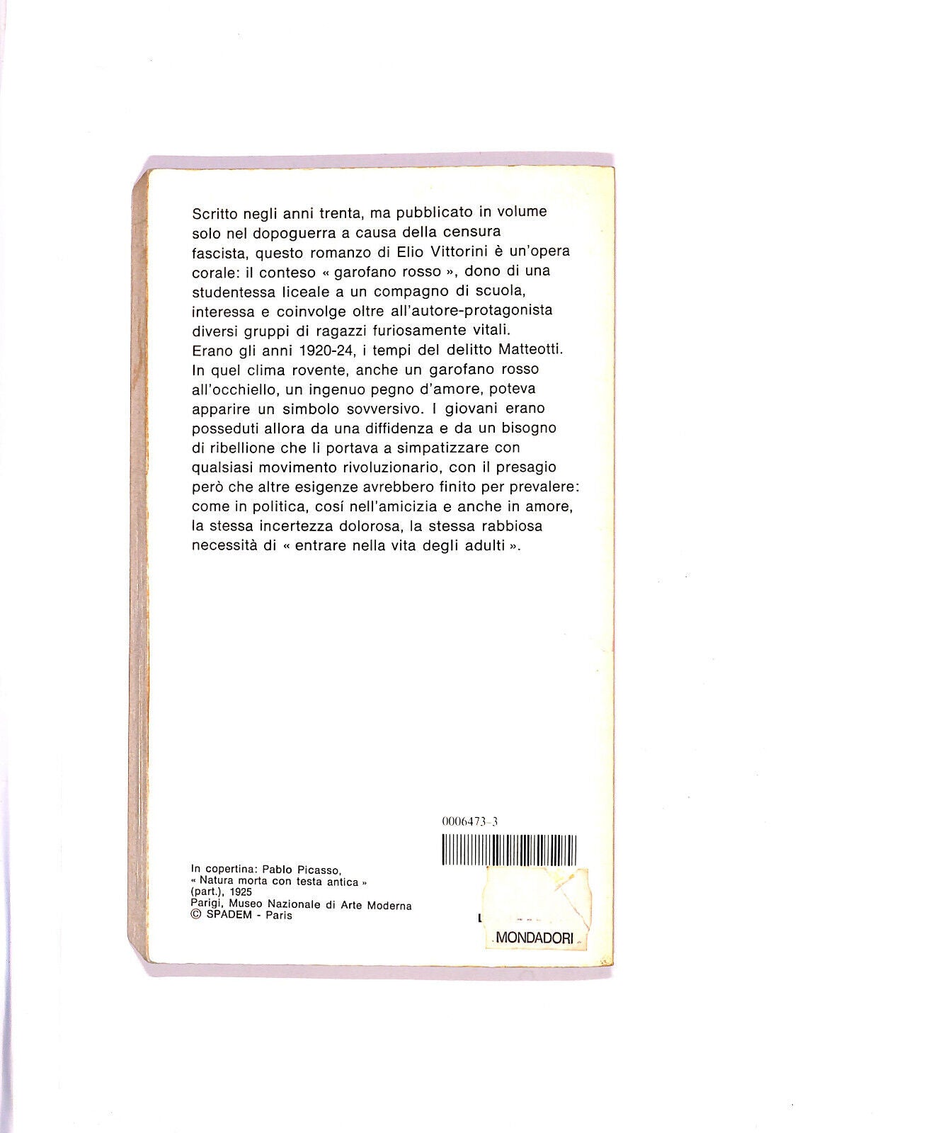 EBOND Il Garofano Rosso Libro LI005409