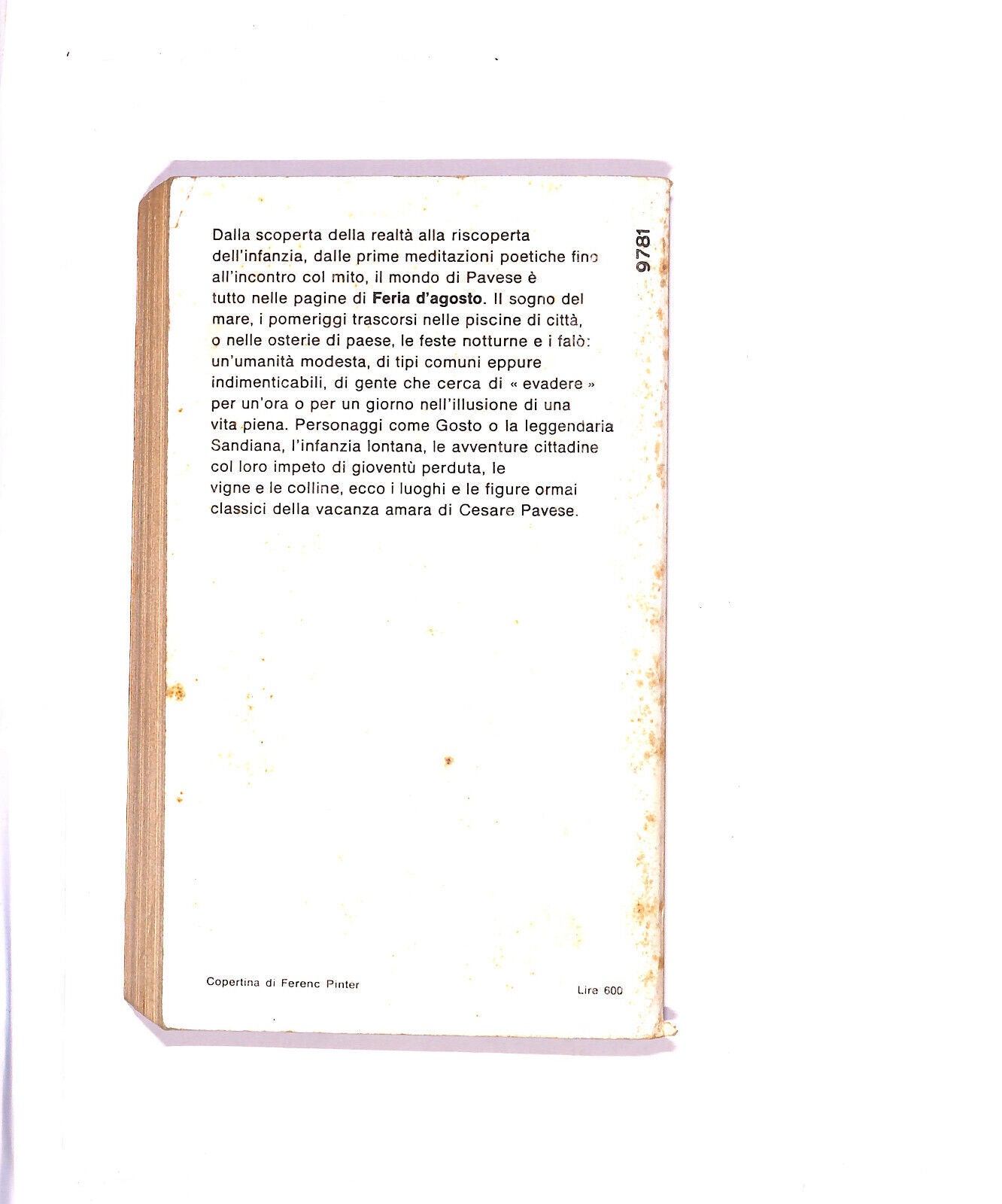 EBOND Feria D'agosto Libro LI005453