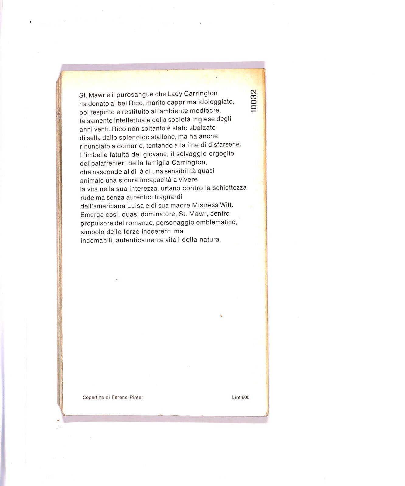 EBOND Il Purosangue Libro LI005506