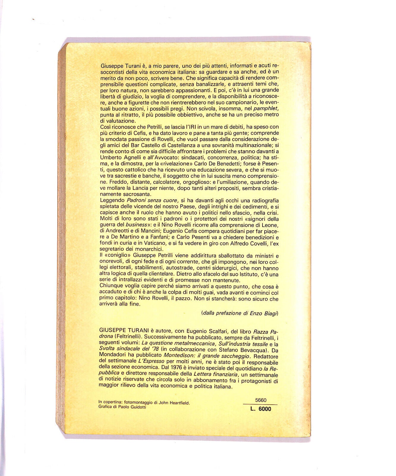 EBOND Padroni Senza Cuore Libro LI005562