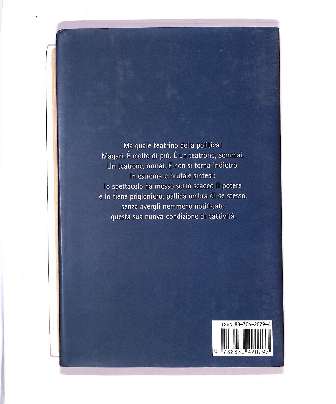 EBOND Il Teatrone Della Politica Libro LI005601