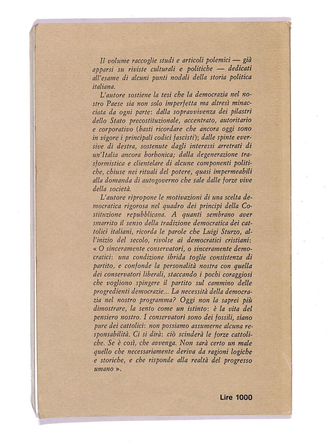 EBOND Stato Della Democrazia Libro LI006502