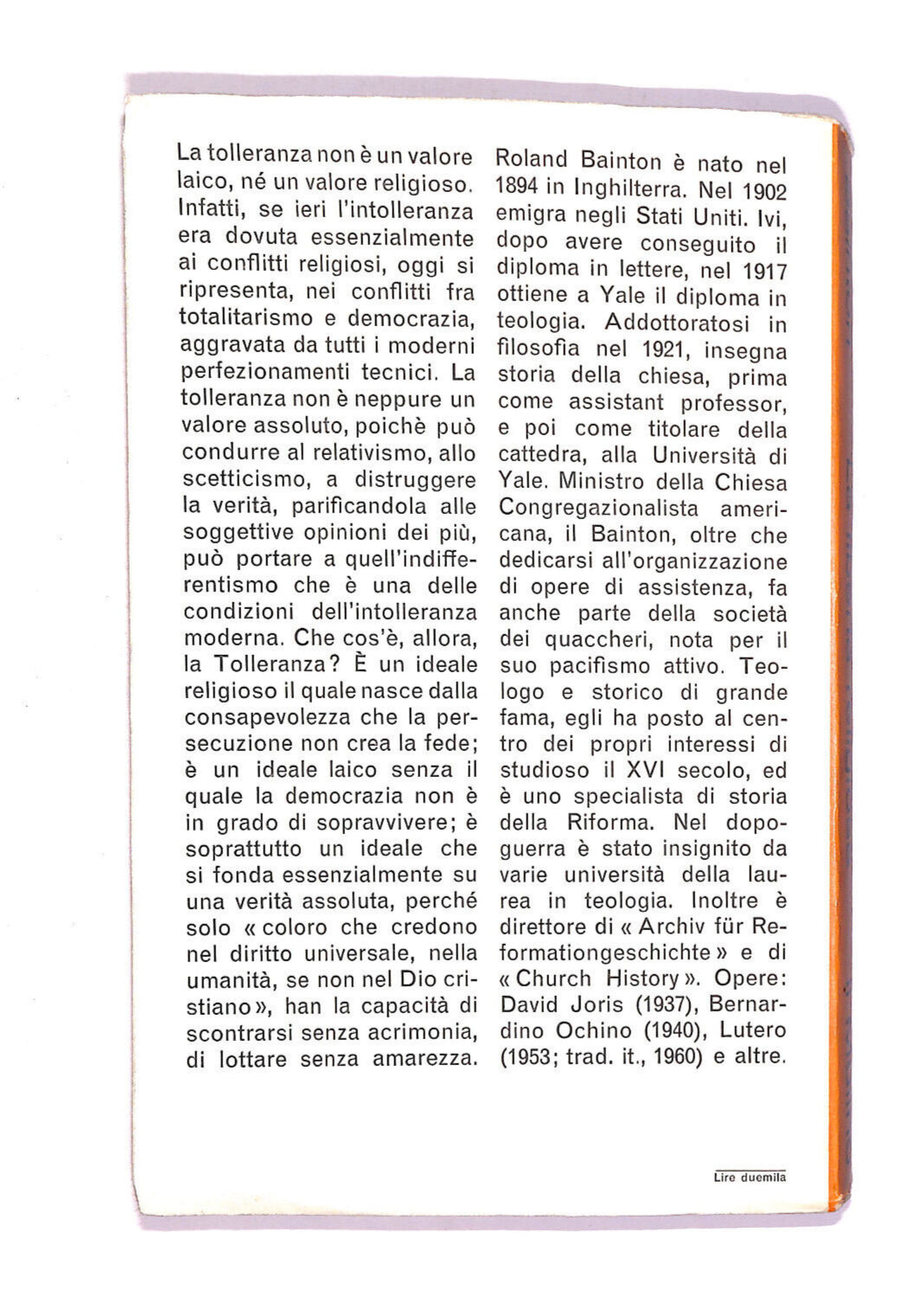 EBOND La Lotta Per La Liberta Religiosa Libro LI006664
