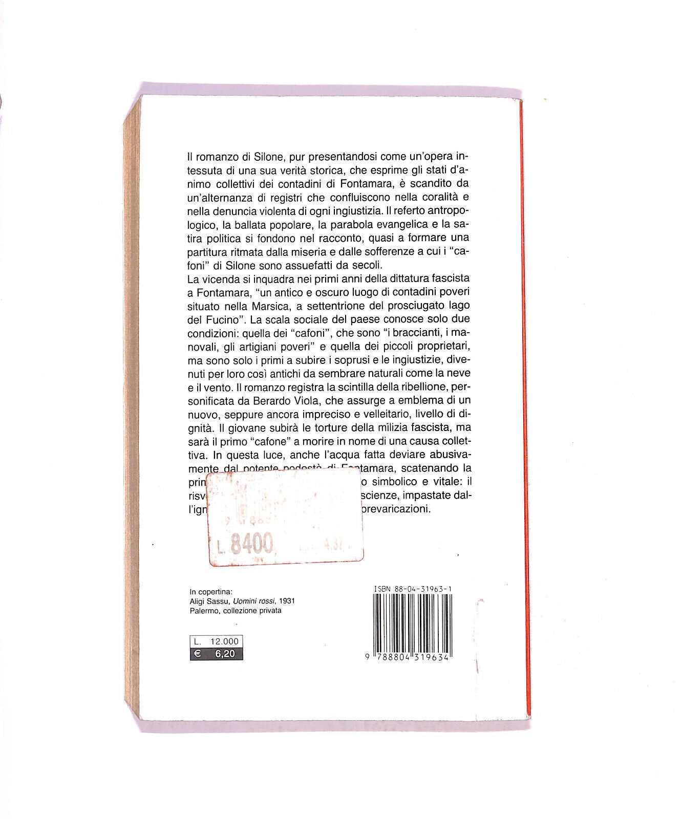 EBOND Fontamara Libro LI006768