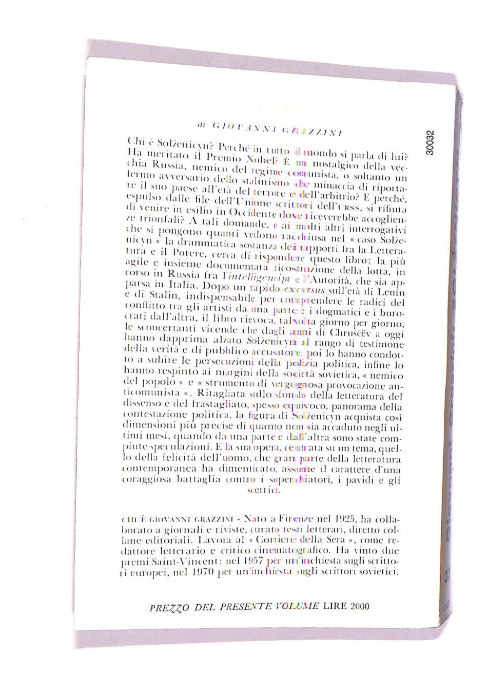 EBOND Solzenicyn Libro LI006812