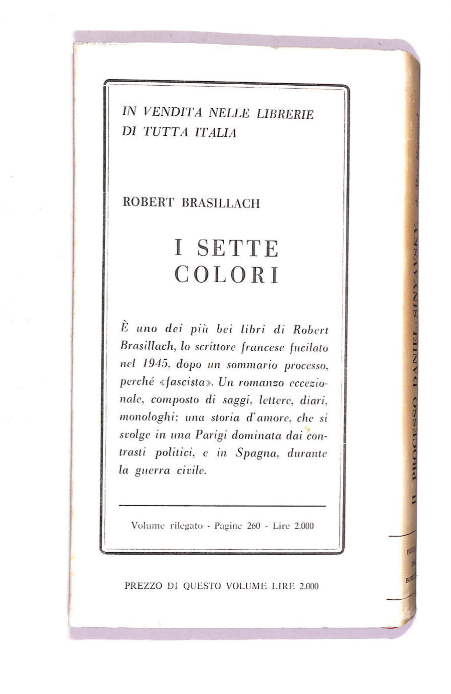 EBOND Il Processo Libro LI006857