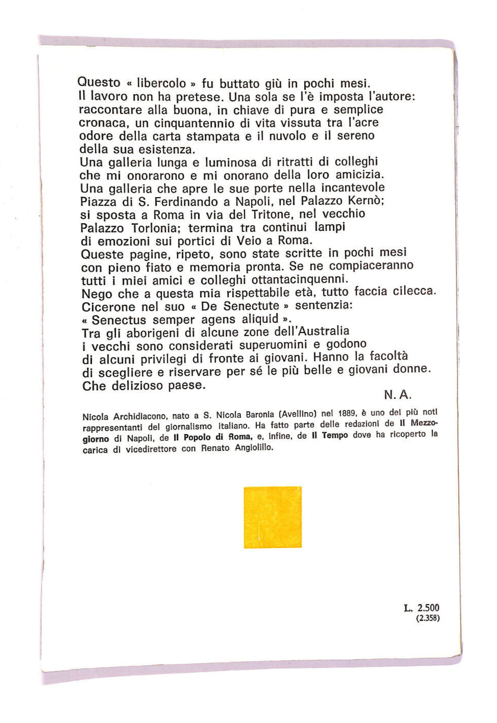 EBOND Mezzo Secolo Di Giornalismo Libro LI006861