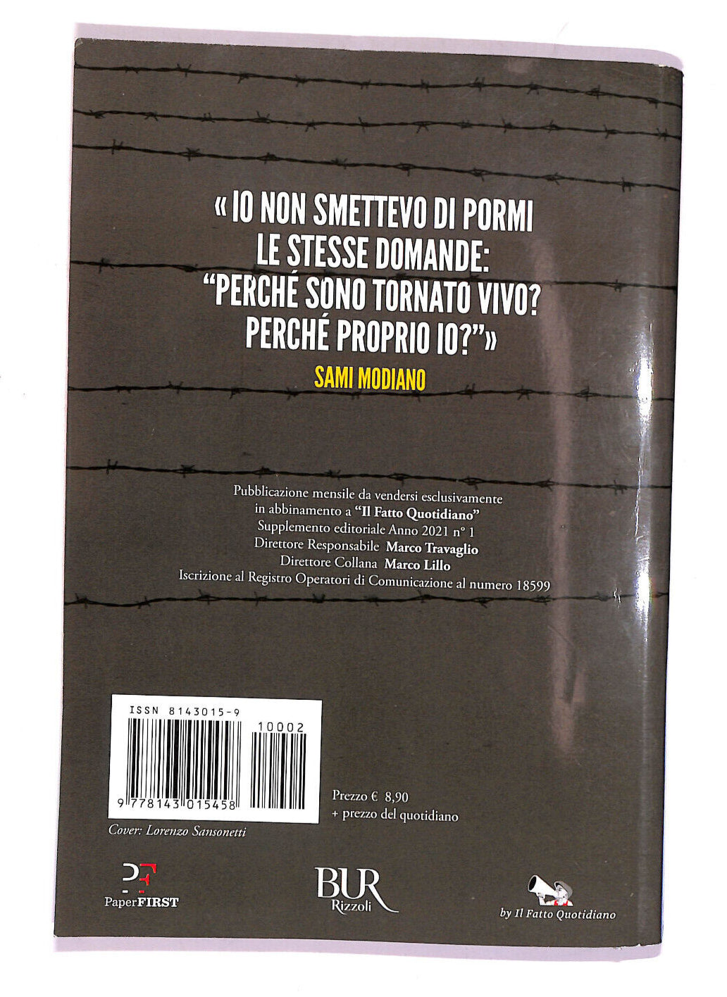 EBOND Per Questo Ho Vissuto Libro LI006903