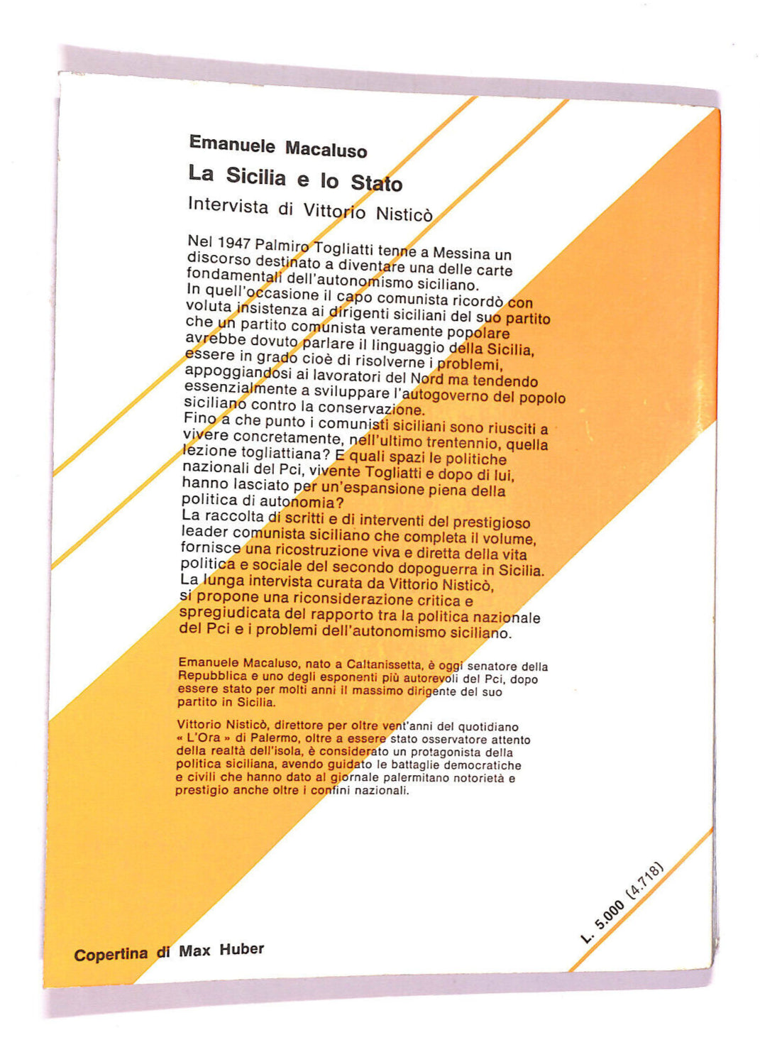 EBOND La Sicilia e Lo Stato Libro LI006956