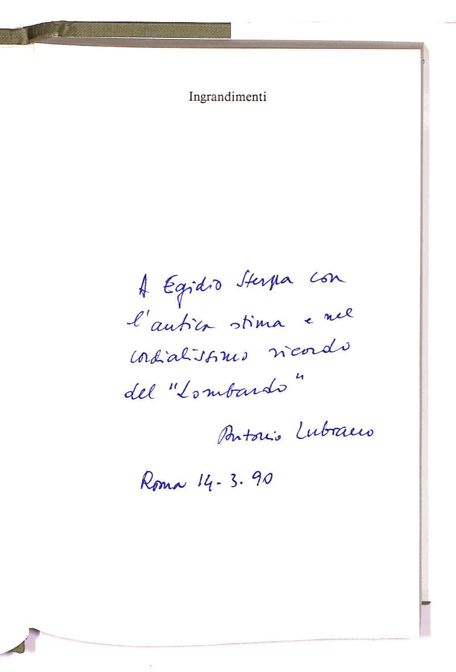 EBOND Pronto Diogene? Con Dedica Dell'autore a Egidio Sterpa Libro LI007001