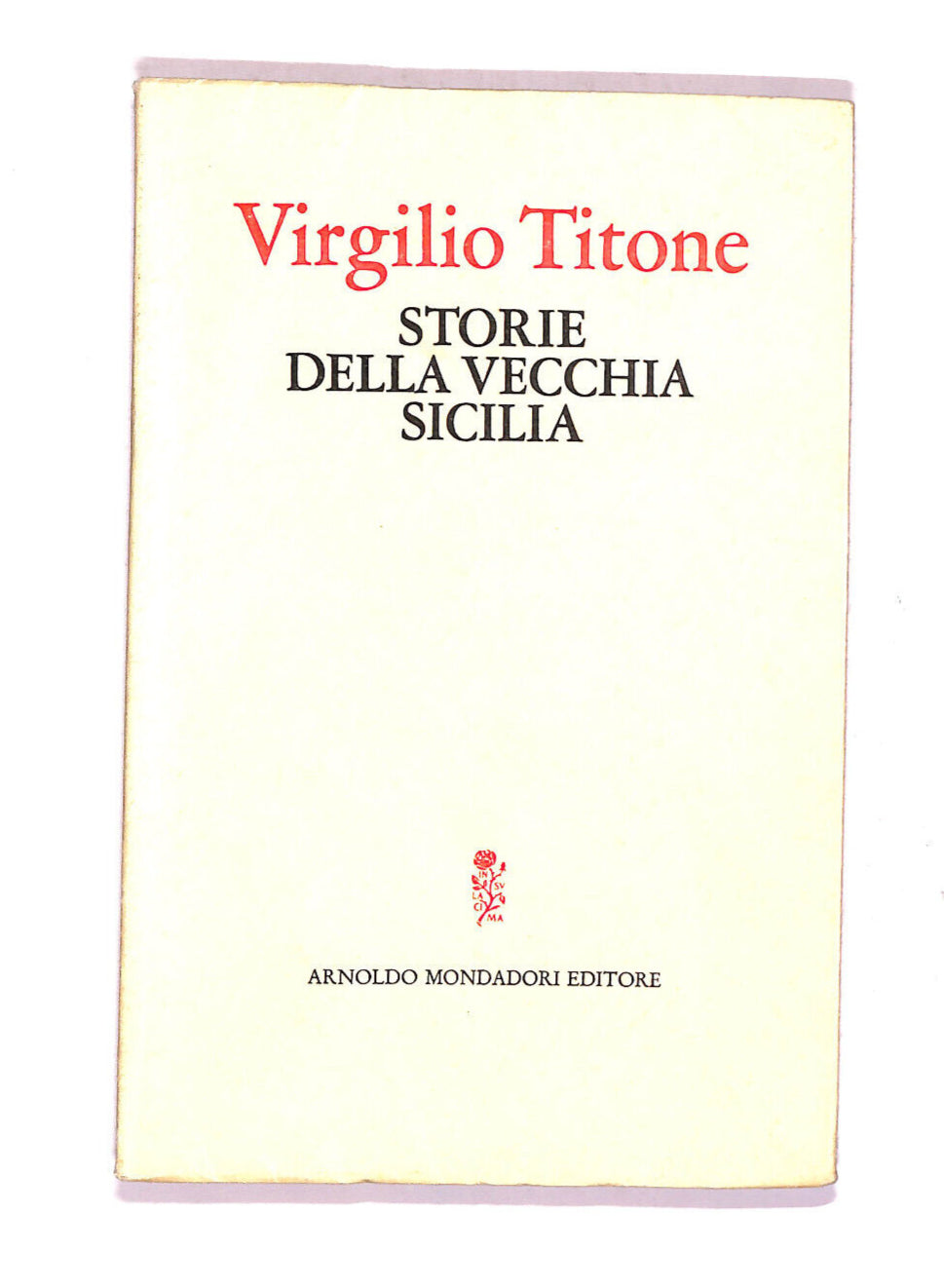 EBOND Storie Della Vecchia Sicilia Libro LI007055