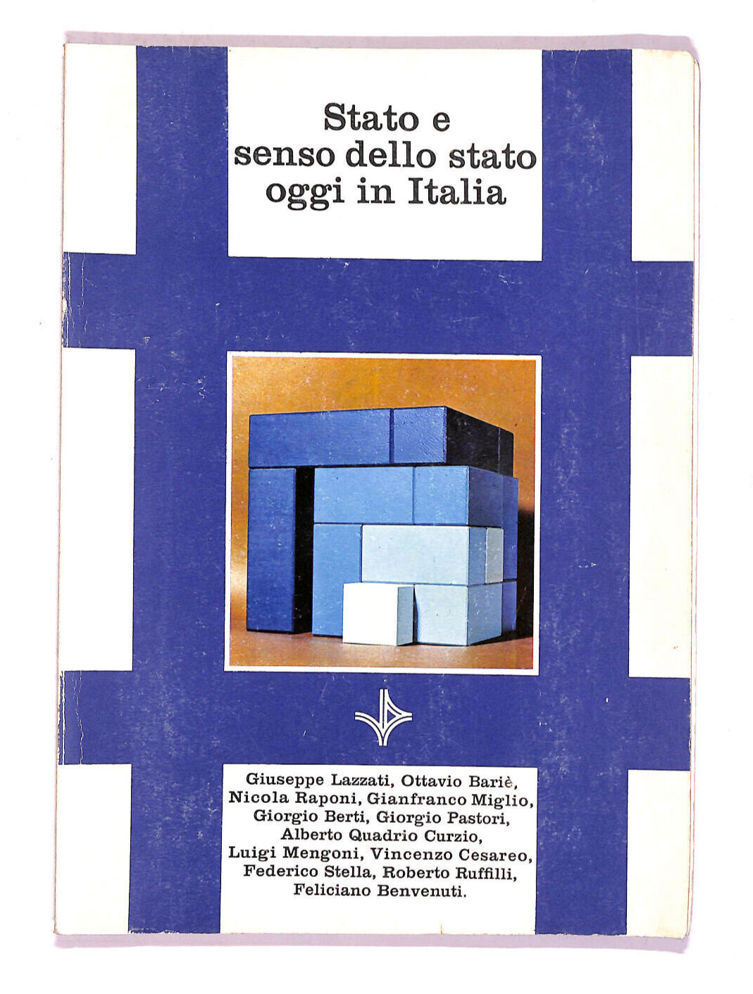 EBOND Stato e Senso Dello Stato Oggi In Italia Libro LI007161