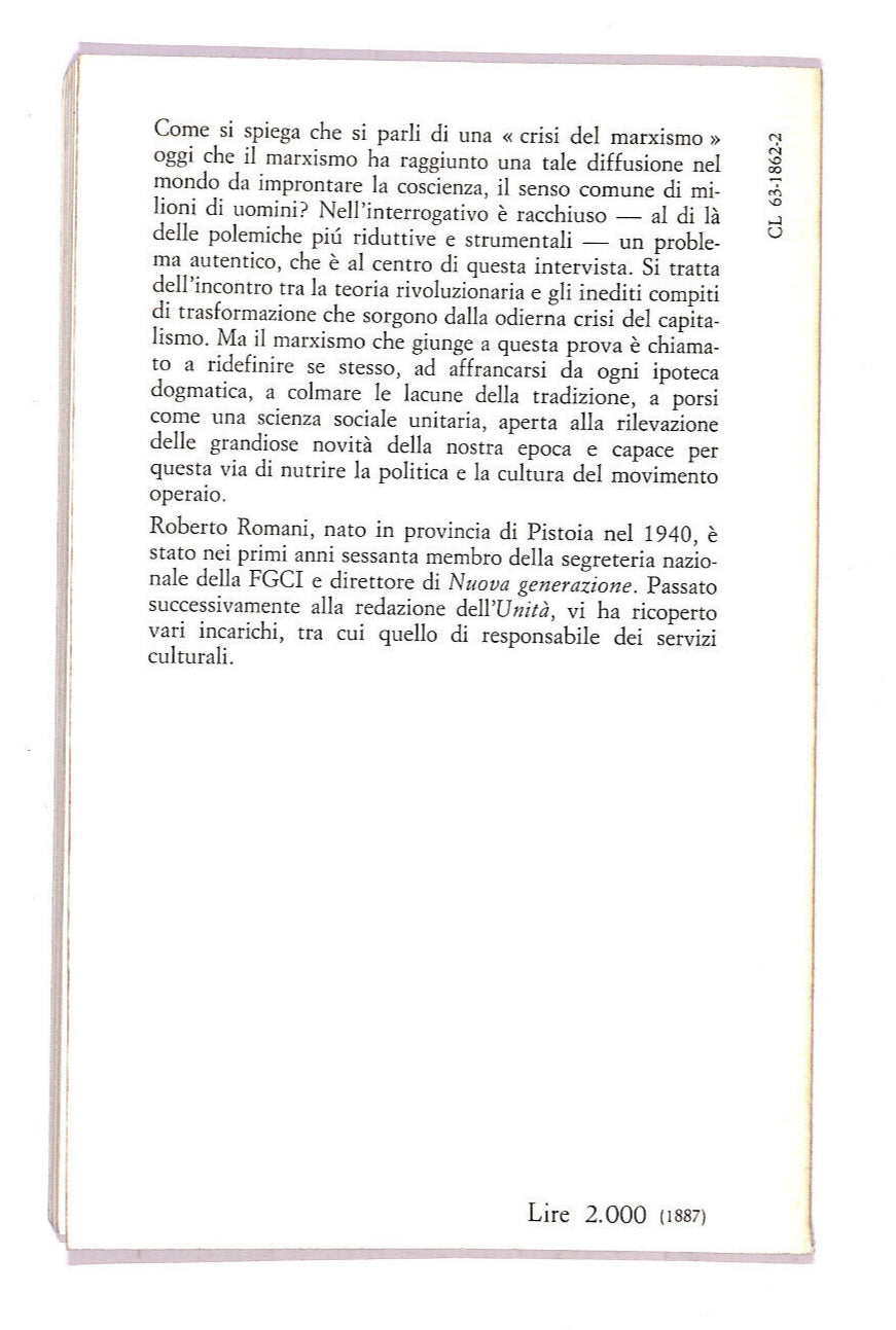 EBOND Cerroni Crisi Del Marxismo? Libro LI007264