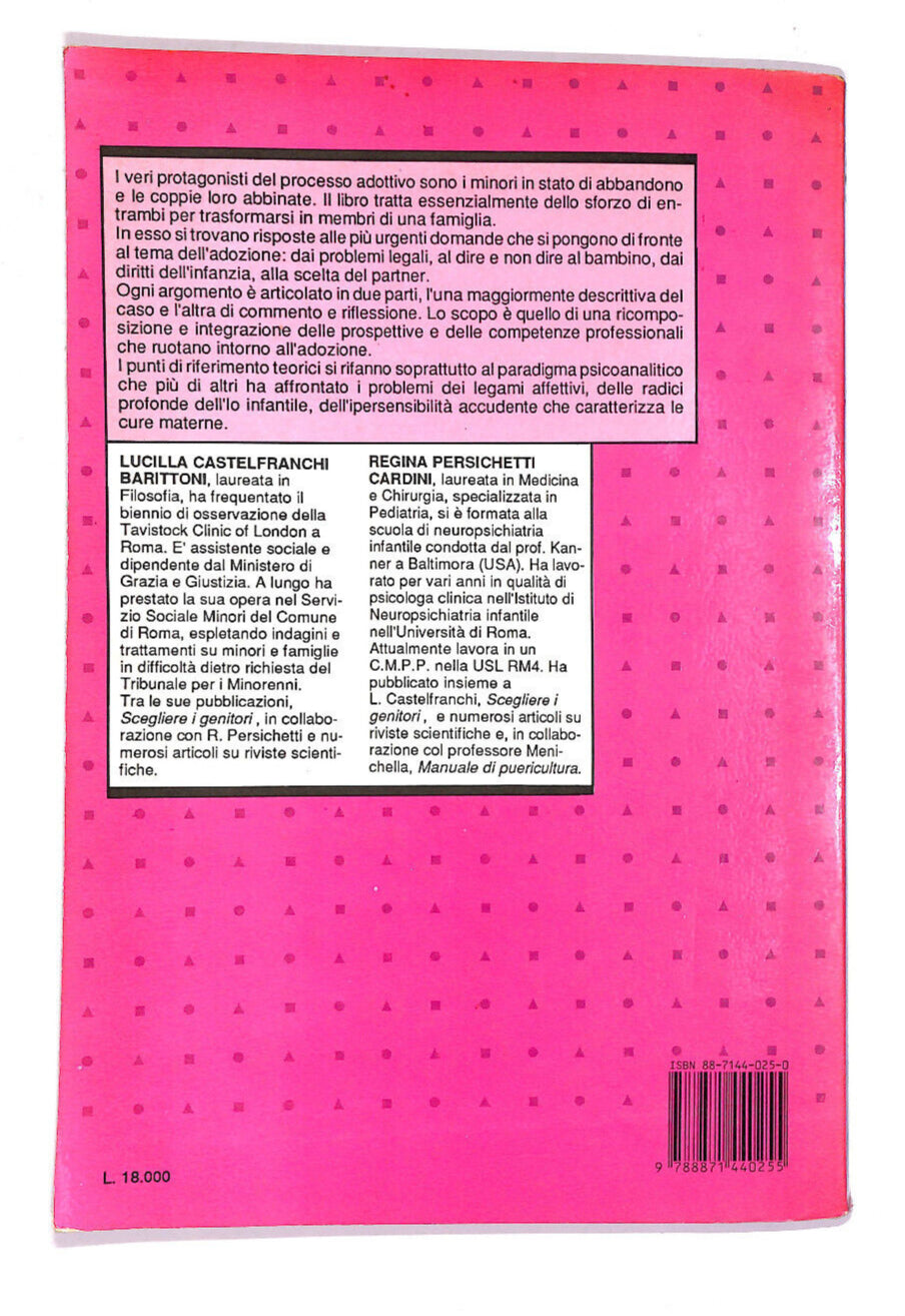 EBOND Crescere Insieme i Protagonisti Del Processo Adottivo Libro LI007352