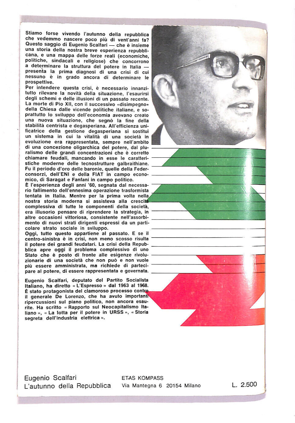 EBOND L'autunno Della Repubblica Libro LI007458