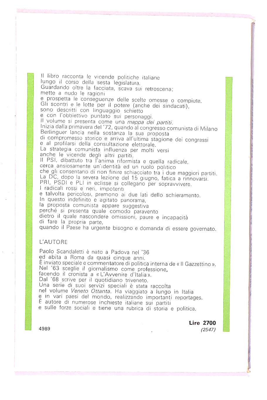 EBOND Le Tentazioni Del Compromesso Libro LI007509