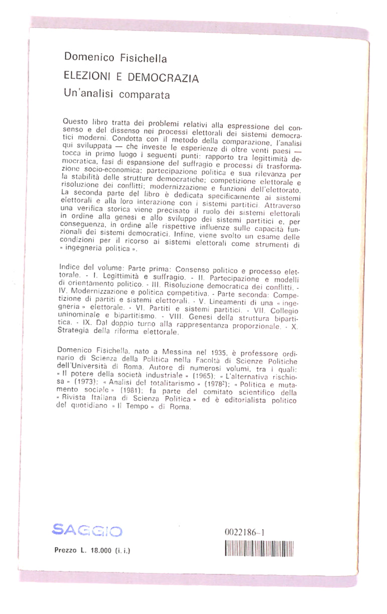 EBOND Elezioni e Democrazia Libro LI007555