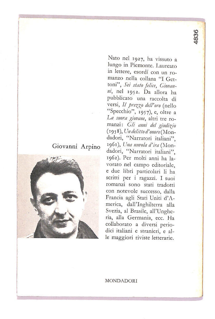 EBOND La Suora Giovane Libro LI007701