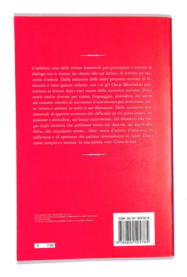 EBOND Confidenze Del Cuore Libro LI007752