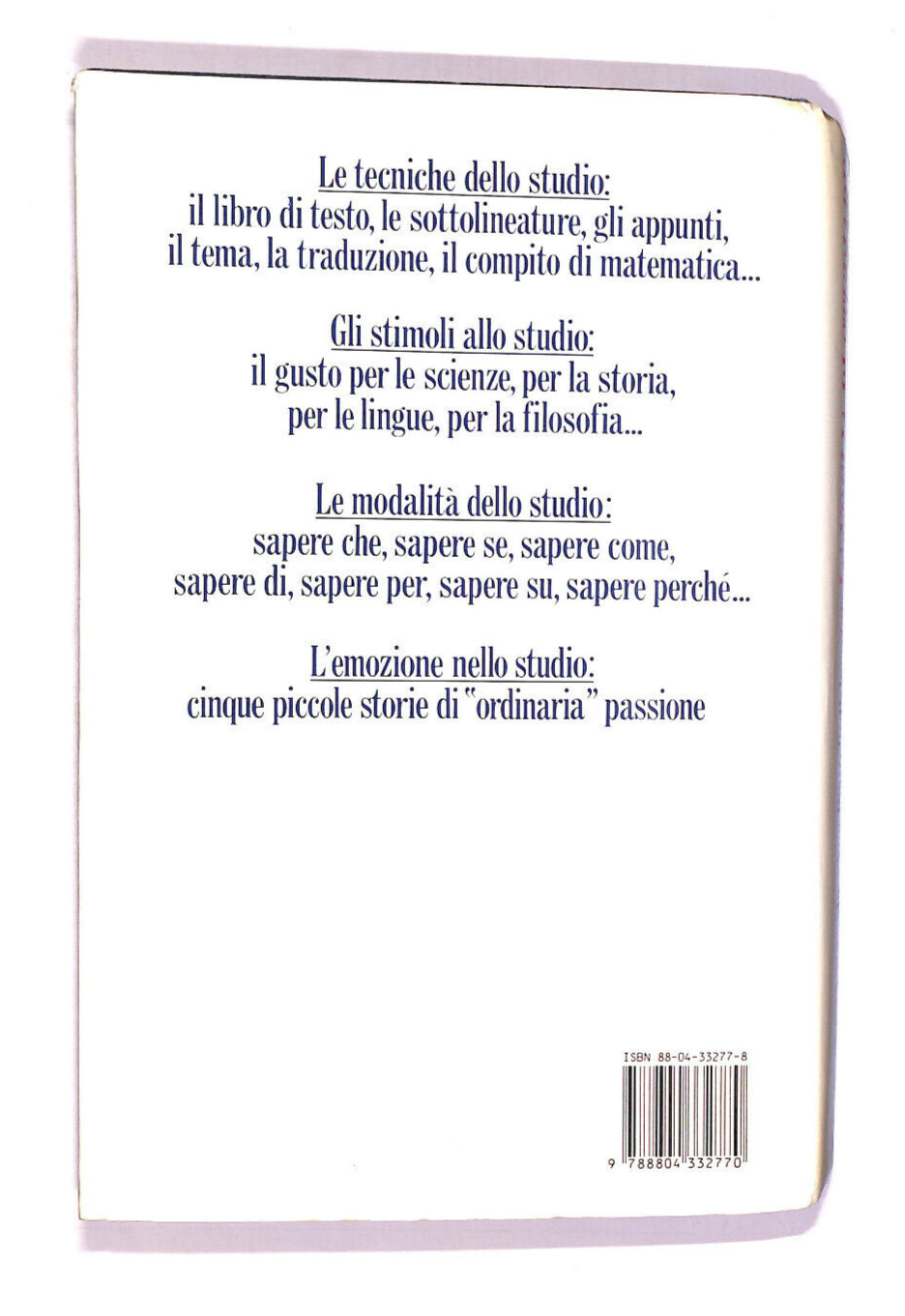 EBOND La Voglia Di Studiare Libro LI007904