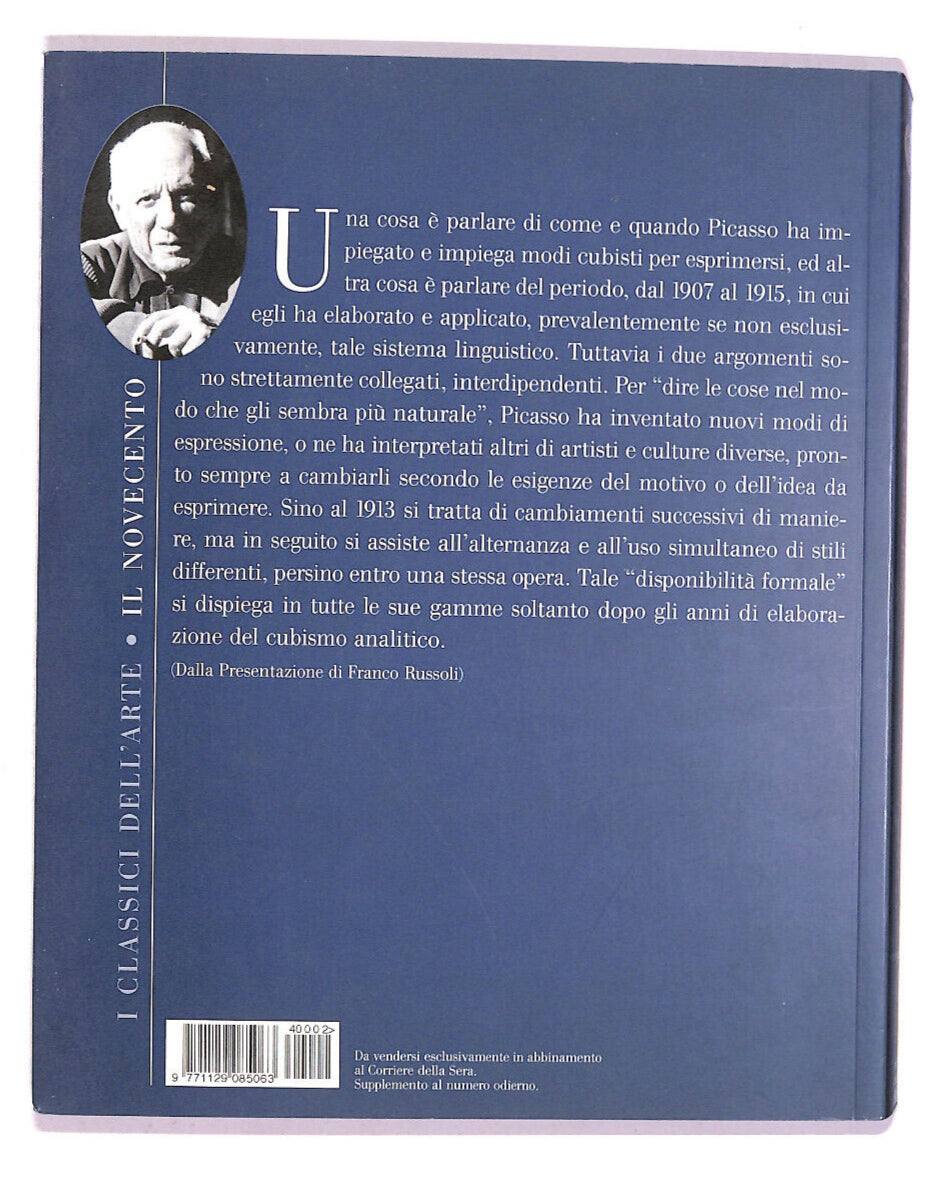 EBOND I Classici Dell'arte Picasso Libro LI008066
