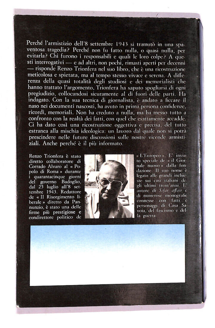 EBOND Renzo Trionfera - Valzer Di Marescialli 8 Settembre '43 Libro LI008153