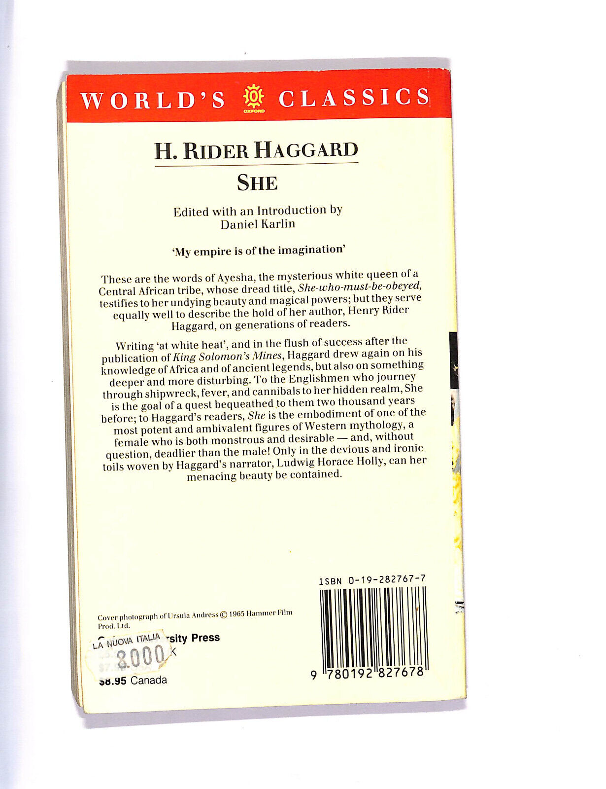 EBOND H.rider Haggard - She Libro LI008306