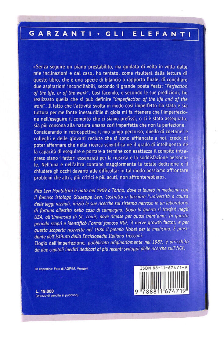 EBOND Elogio Dell'imperfezione Libro LI008607