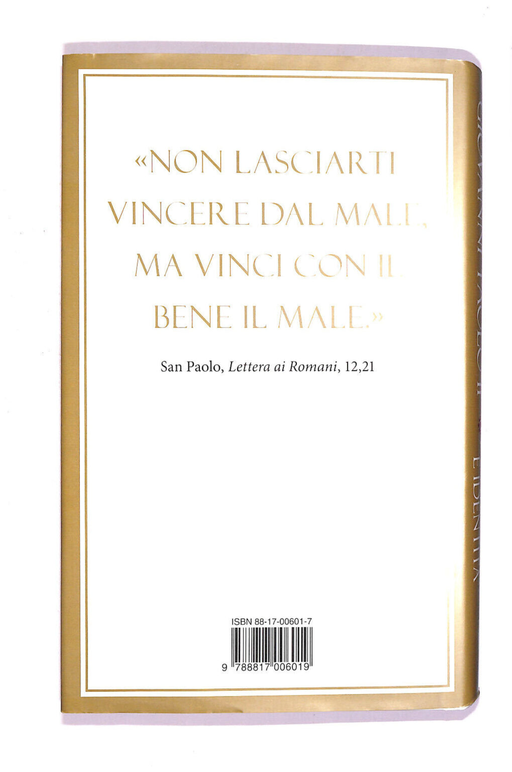 EBOND Giovanni Paolo Ii Memoria e Identita Libro LI008750