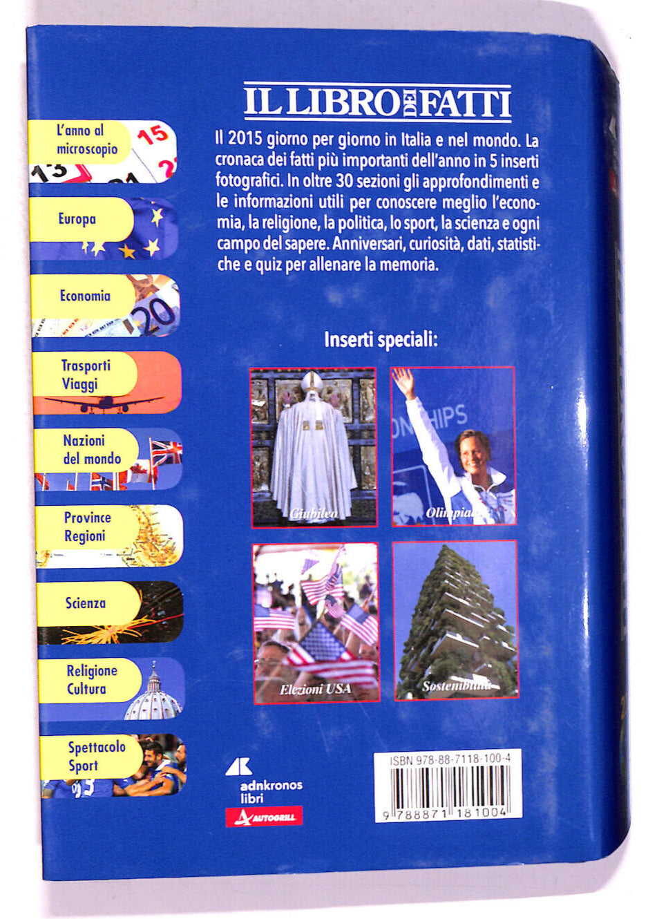 EBOND IlDei Fatti 2016 Libro LI008758
