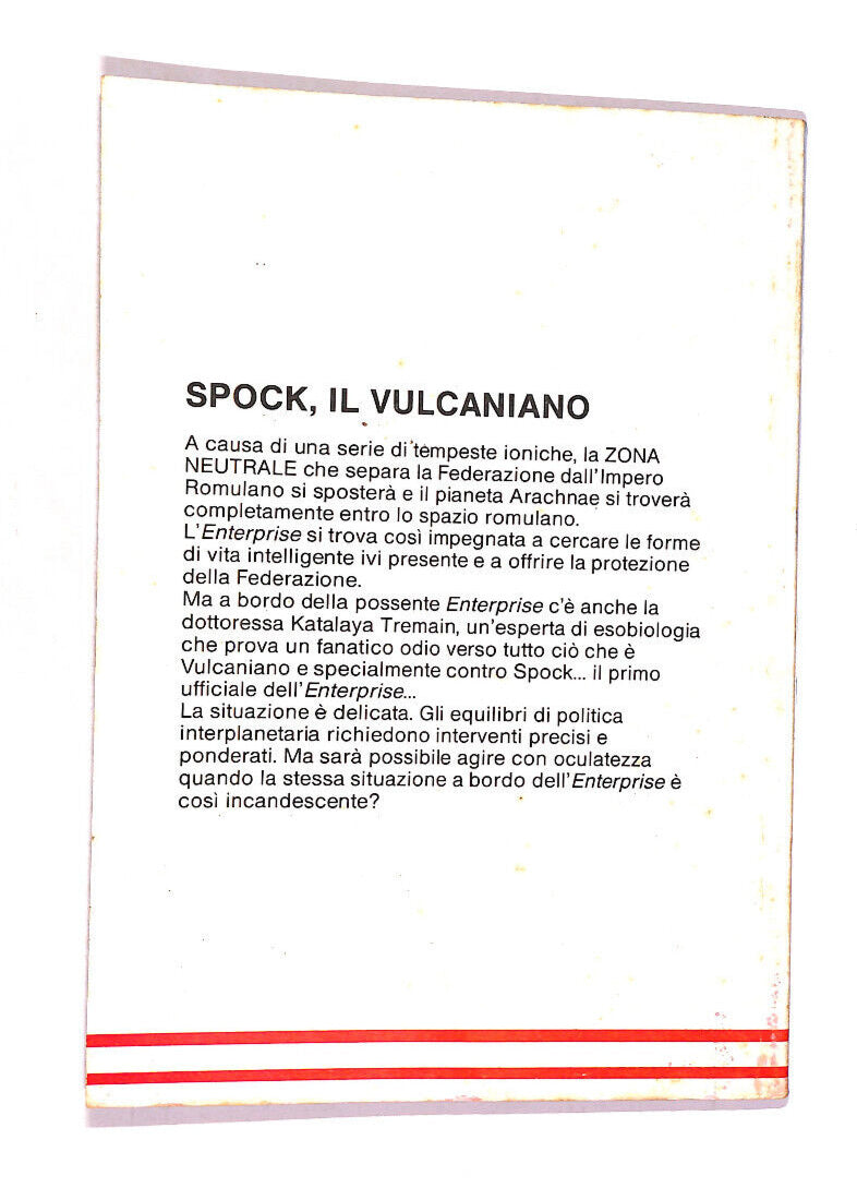 EBOND Star Trek Spock, Il Vulcaniano Libro LI008952