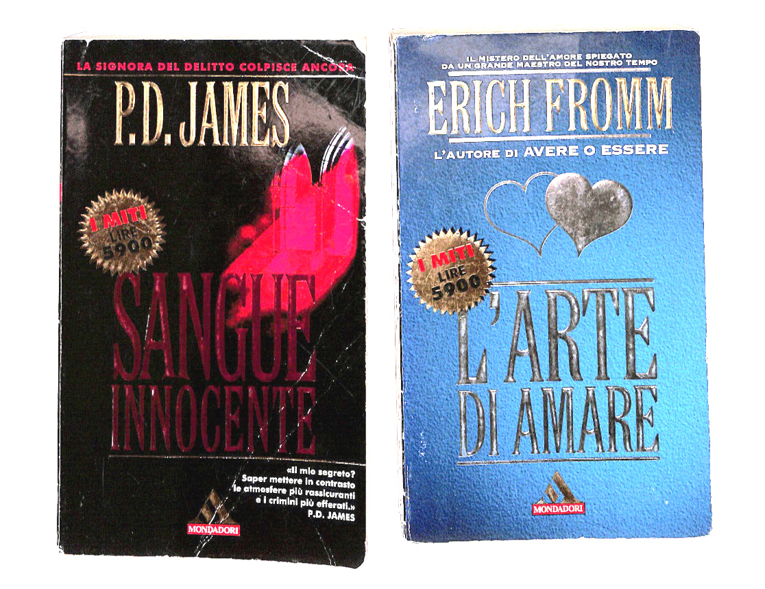 EBOND Lotto Sangue Innocente e L'arte Di Amare Libro LI009409