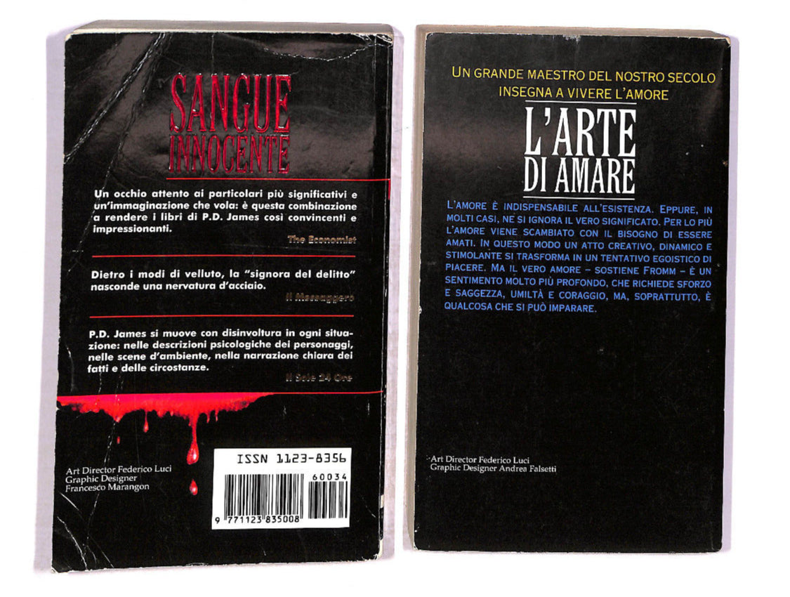 EBOND Lotto Sangue Innocente e L'arte Di Amare Libro LI009409